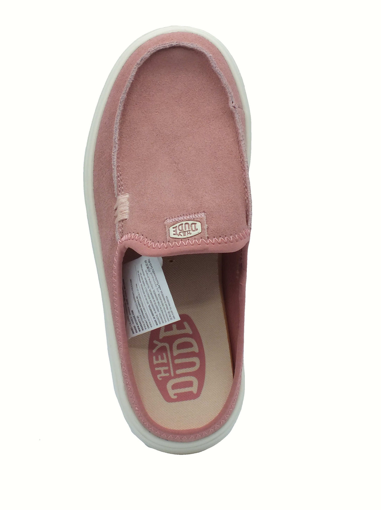 Hey Dude HeyDude 41272 Austin Lift Classic Rosette Sabot per Donna in tessuto rosso Rosette