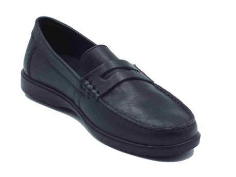 Igi&Co Igi&Co 7612000 Vitello Alfa Nero Mocassini Classici per Uomo in pelle Nero