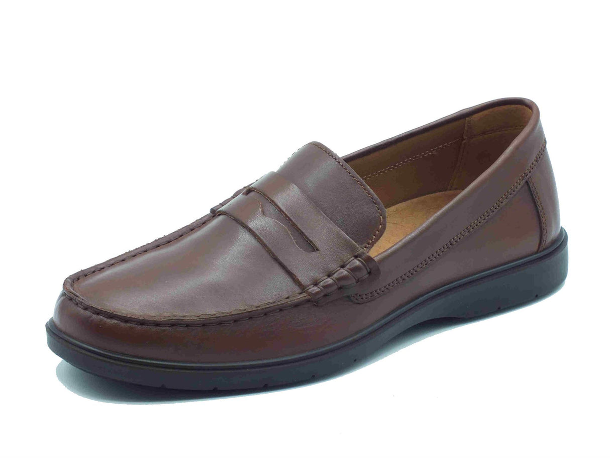 Igi&Co Igi&Co 7612011 Vitello Alfa Marrone Mocassini Classici per Uomo in pelle Marrone