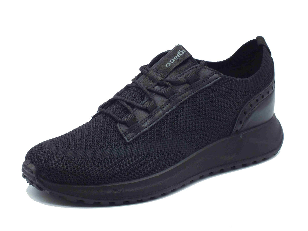 Igi&Co Igi&Co 7634500 Nero Scarpe per Uomo in tessuto Nero