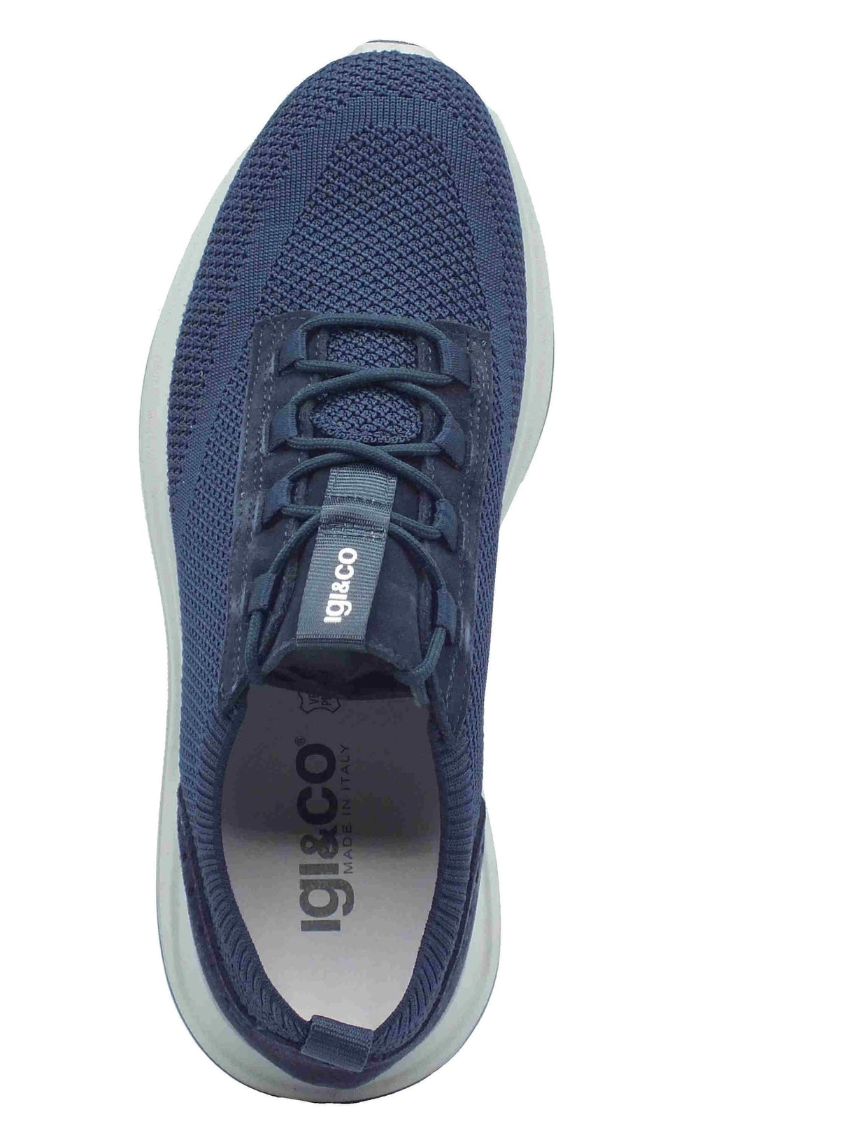 Igi&Co Igi&Co 7634511 Blu Scarpe per Uomo in tessuto Blu