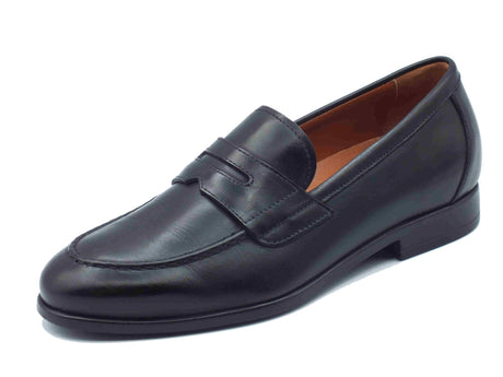 Nero Giardini NeroGiardini E400162U Neopolis Nero Mocassini eleganti per Uomo in pelle Nero