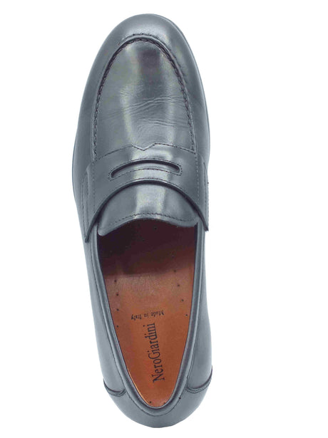 Nero Giardini NeroGiardini E400162U Neopolis Nero Mocassini eleganti per Uomo in pelle Nero