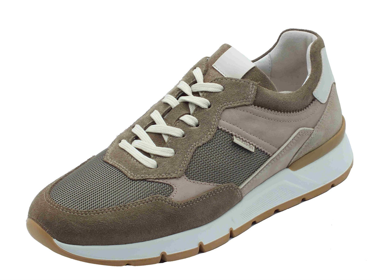 Nero Giardini NeroGiardini E500642U Arold Fango Sneakers sportive per Uomo in nabuk colore grigio Fango