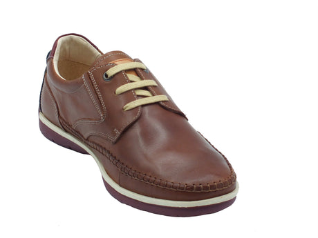 Pikolinos Pikolinos 4118 Marbella Cuevo Scarpe per Uomo in pelle colore cuoio Cuevo
