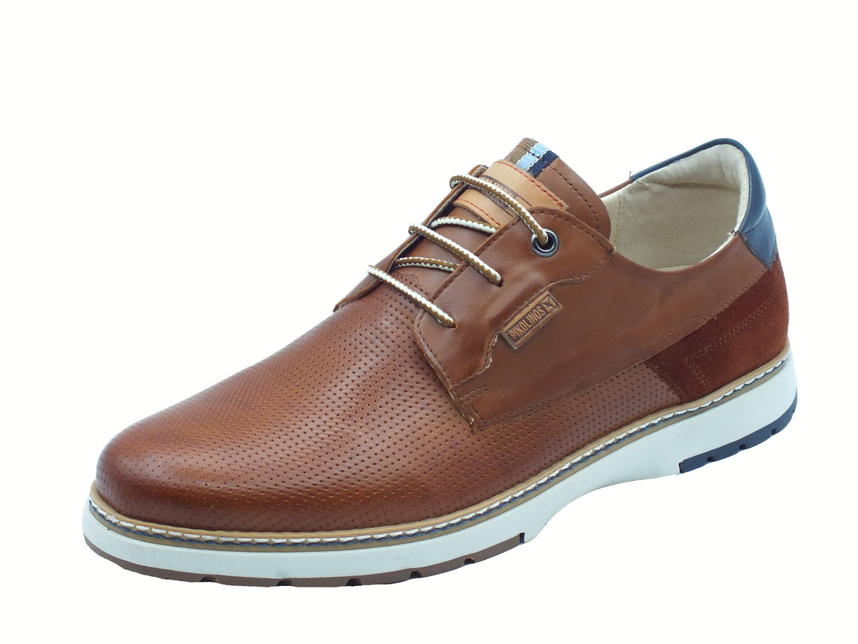 Pikolinos Pikolinos 4222C1 Olvera Cuevo Scarpe per Uomo in pelle colore cuoio cuoio