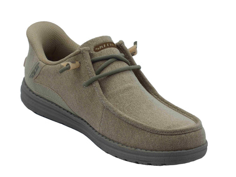 Skechers Skechers Slip-Ins 210959 Melson Coronado Taupe Scarpe per Uomo in tessuto Taupe