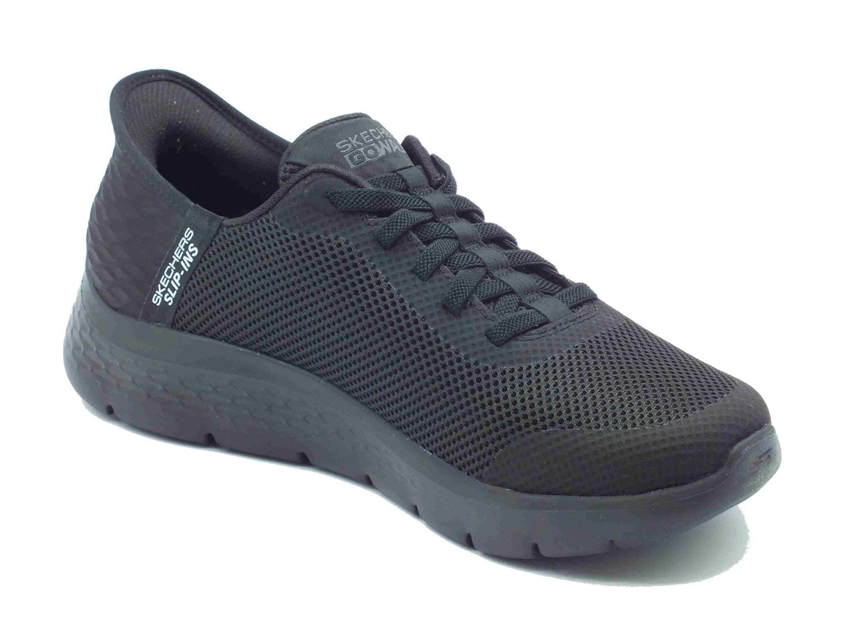 Skechers Skechers Slip-Ins 216324 Go Walk Flex Hand Up Black Scarpe Sportive per Uomo in tessuto Black