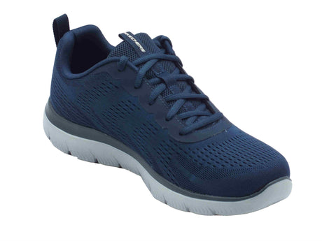 Skechers Skechers Sport 232395 Summits Torre Navy Gray Scarpe Sportive per Uomo in tessuto blu Navy Gray