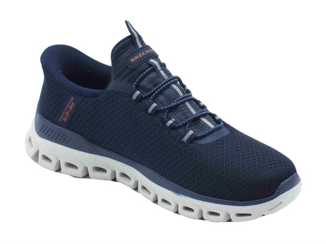 Skechers Skechers Mocassini Uomo 233010 Glide Step Noxus Navy sintetico blu Navy