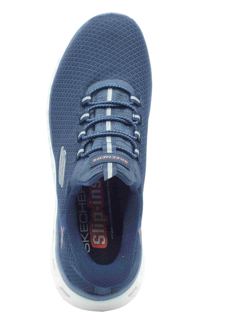 Skechers Skechers Mocassini Uomo 233010 Glide Step Noxus Navy sintetico blu Navy