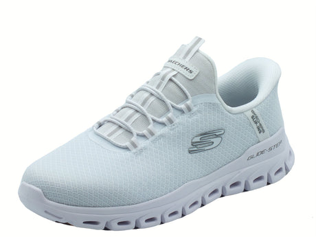 Skechers Skechers Mocassini Uomo 233010 Glide Step Noxus White sintetico bianco White