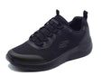 Skechers Skechers Sport 894133 Dynamight SetNer Black Scarpe Sportive per Uomo in tessuto con memory foam Black