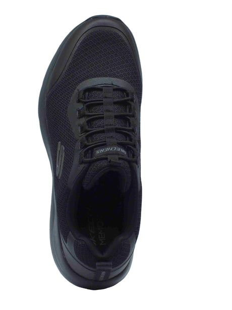 Skechers Skechers Sport 894133 Dynamight SetNer Black Scarpe Sportive per Uomo in tessuto con memory foam Black