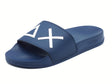 SUN68 SUN68 X35102 Slippers Logo Navy Blue Ciabatte per Uomo in gomma Navy Blue