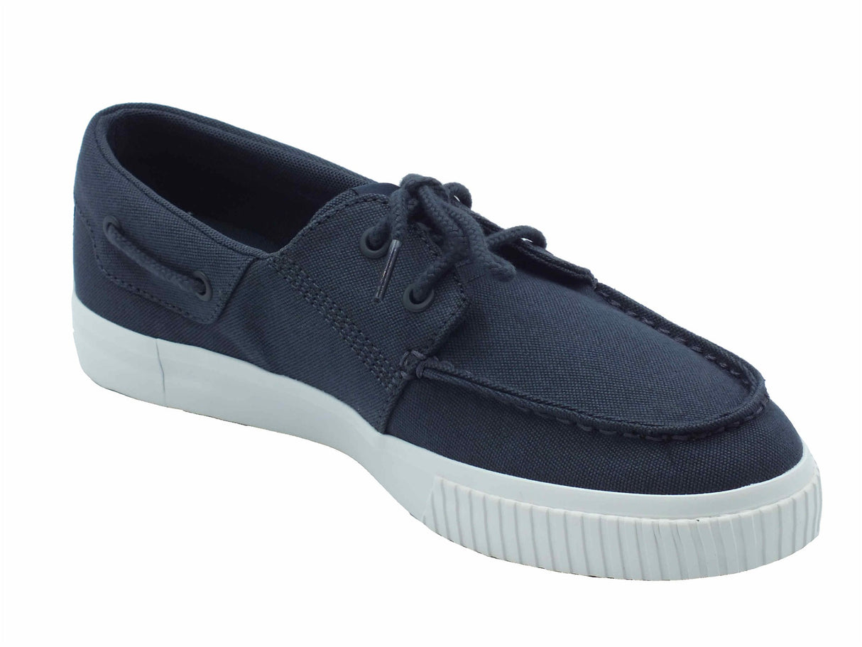 Timberland Timberland 0A2NWA Mylo Bay Low Lace Dark Blue Sneakers per Uomo in tessuto Dark Blue