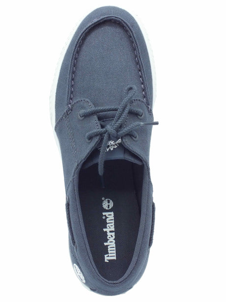 Timberland Timberland 0A2NWA Mylo Bay Low Lace Dark Blue Sneakers per Uomo in tessuto Dark Blue