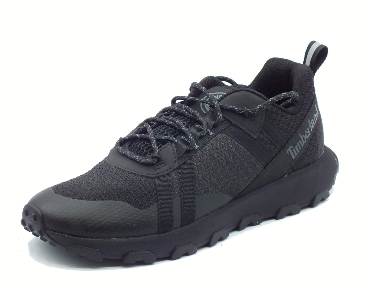Timberland Timberland 0A6BS1 Winsor Trail Black Mesh Sneakers Sportive per Uomo in tessuto nero nero