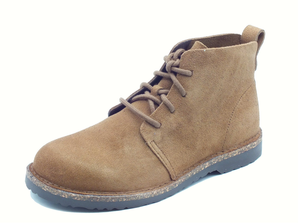 Birkenstock Birkenstock 1030088 Uppsala Mid Dark Tea Scarponcini per Uomo in camoscio Dark Tea