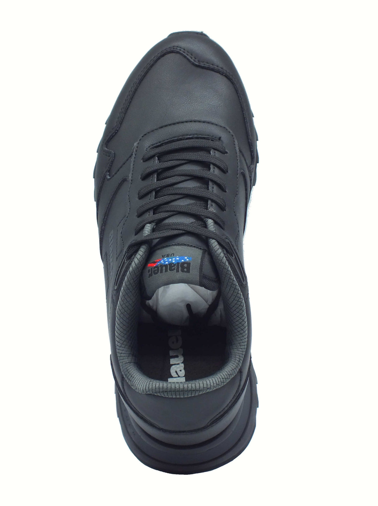 Blauer USA Blauer USA F5RYDER01 Black Sneakers Sportive per Uomo in pelle e tessuto Black