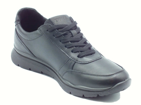 ENVAL Soft ENVAL Soft 8729000 Nappa Soft Nero Sneakers per Uomo in pelle con lacci e lampo Nero