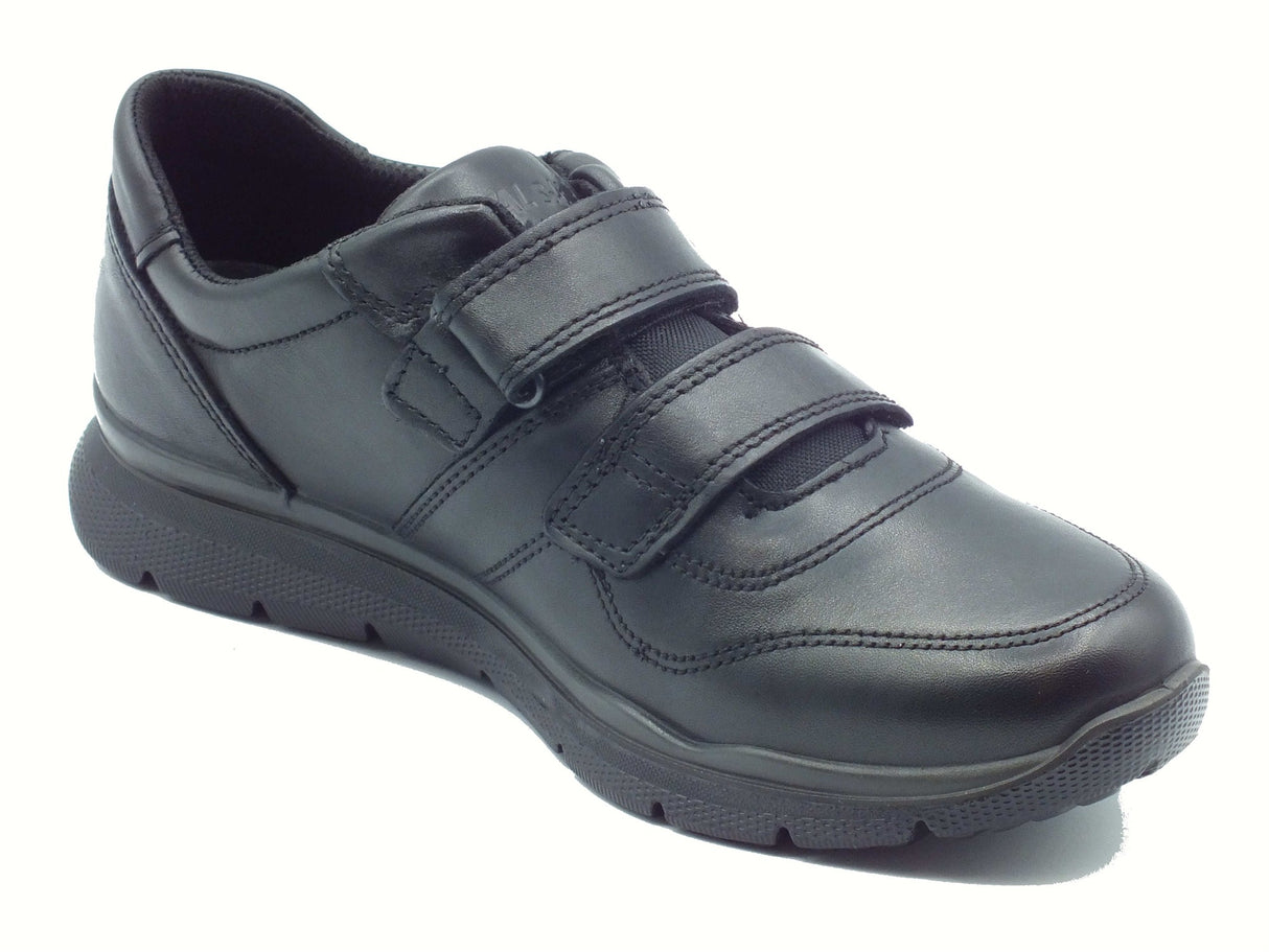 ENVAL Soft ENVAL Soft 8729100 Nappa Soft Nero Sneakers per Uomo in pelle con doppio strappo Nero