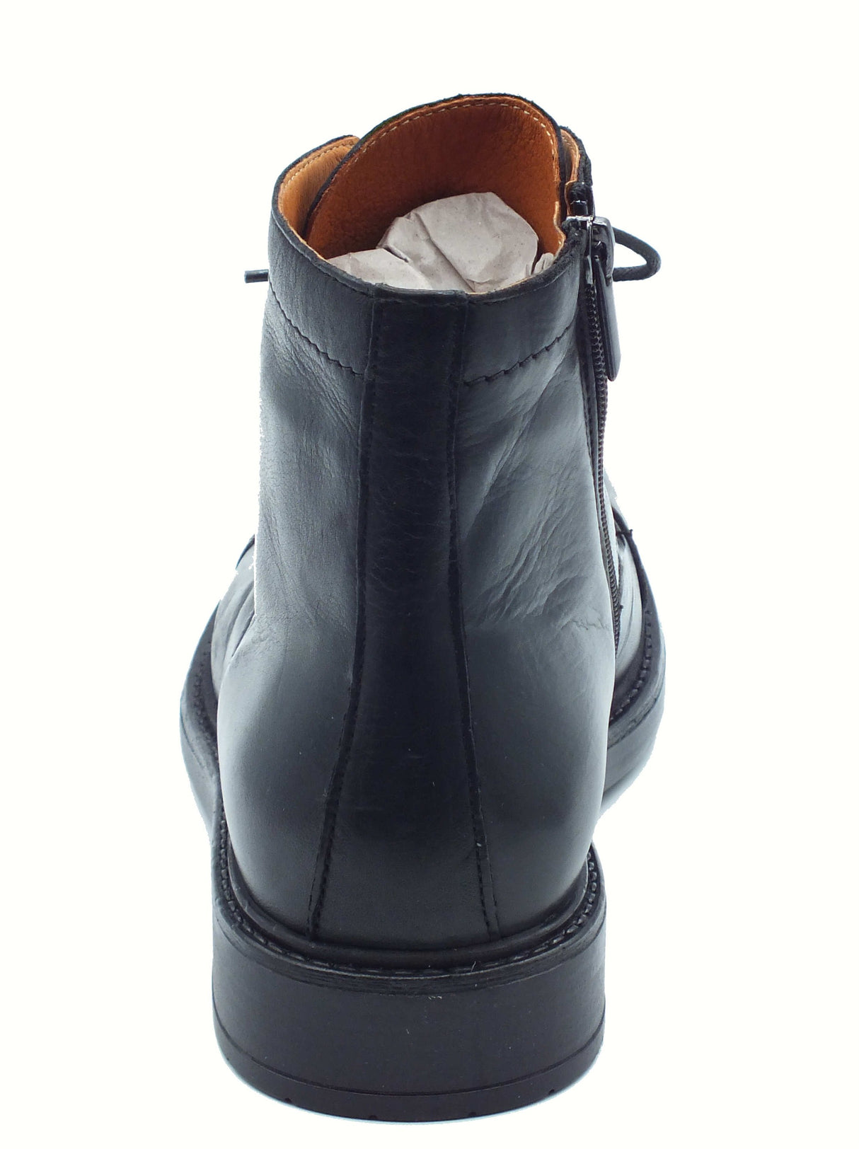 Exton Exton 9824 Soft Nero Scarponcini Eleganti per Uomo in pelle Nero