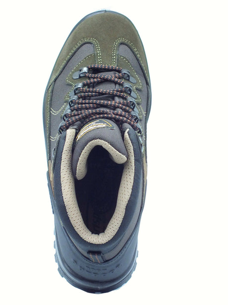 Grisport Grisport 10694S3G Oliva Scuro Scarpe per Uomo in camoscio e tessuto Oliva Scuro