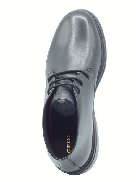 Geox Geox U16DCB U Ottavio B Black Scarponcini per Uomo in pelle Nera Black