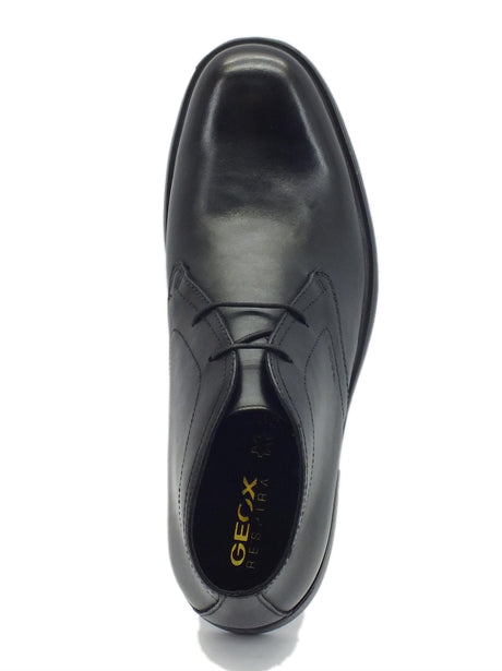 Geox Scarpe per uomo Geox modello classico in pelle nera Black