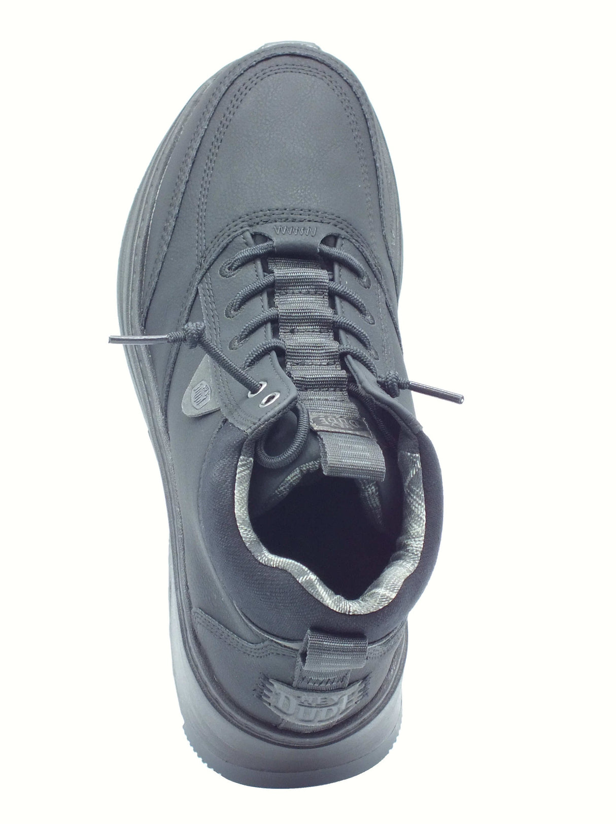 Hey Dude HeyDude 42059 Tahoe Classic Black Scarponcini per Uomo in pelle marrone Black