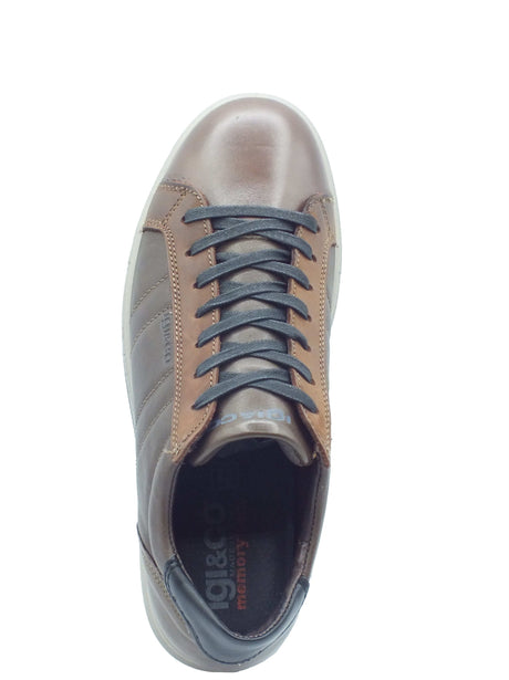 Igi&Co Igi&Co 8635422 Vitello Rag Caffè Scarpe per Uomo in pelle Caffè