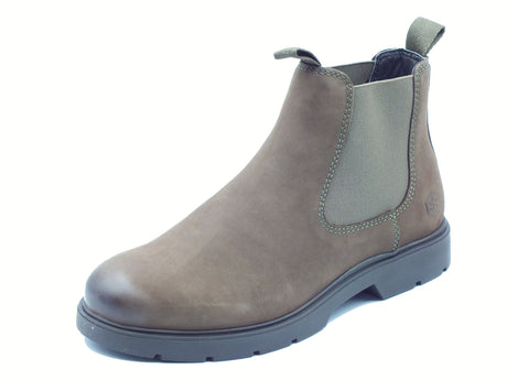 Lumberjack Lumberjack Charlie Chelsea Boots Green Scarponcini beatles per Uomo in pelle Boots Green