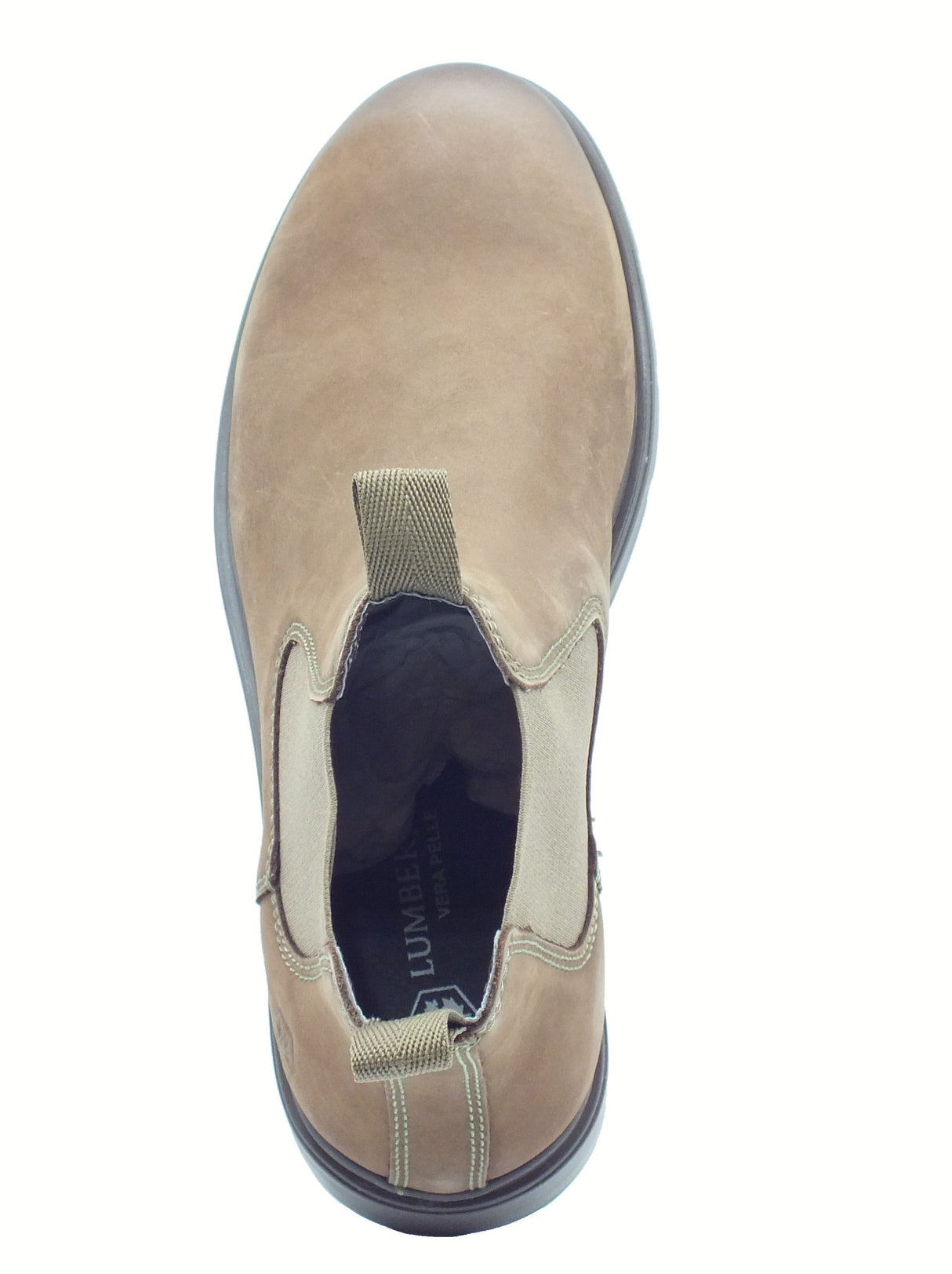 Lumberjack Lumberjack Charlie Chelsea Boots Green Scarponcini beatles per Uomo in pelle Boots Green