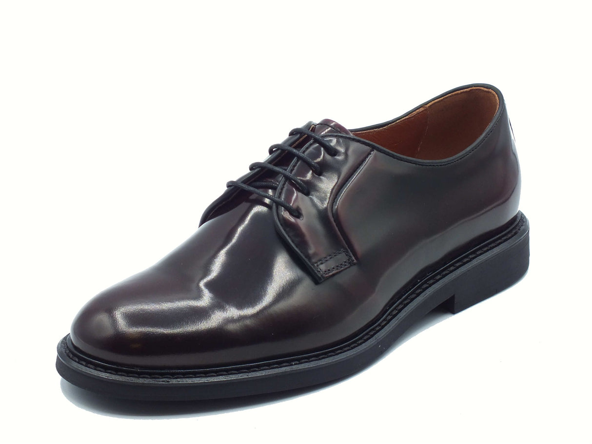 Nero Giardini NeroGiardini I500601U Cordovan Bordò Scarpe eleganti per Uomo in pelle abrasivata Bordò