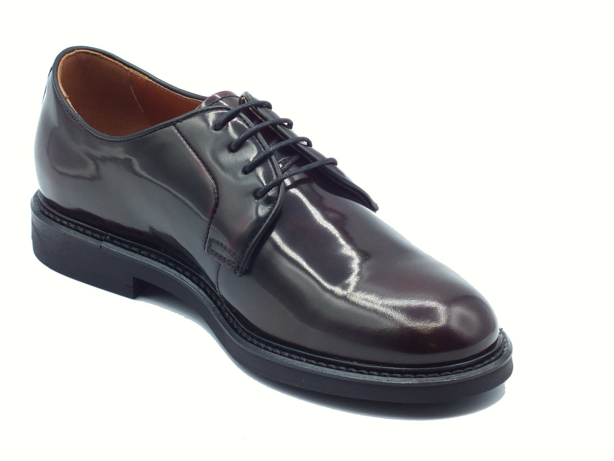 Nero Giardini NeroGiardini I500601U Cordovan Bordò Scarpe eleganti per Uomo in pelle abrasivata Bordò