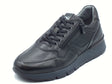 Nero Giardini NeroGiardini I500870U Sugar Nero Sneakers per Uomo in pelle con lacci e lampo Nero