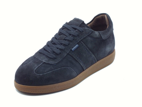 Nero Giardini NeroGiardini I500890U Arold Blu Sneakers Sportive per Uomo in nabuk con lacci Arold Blu
