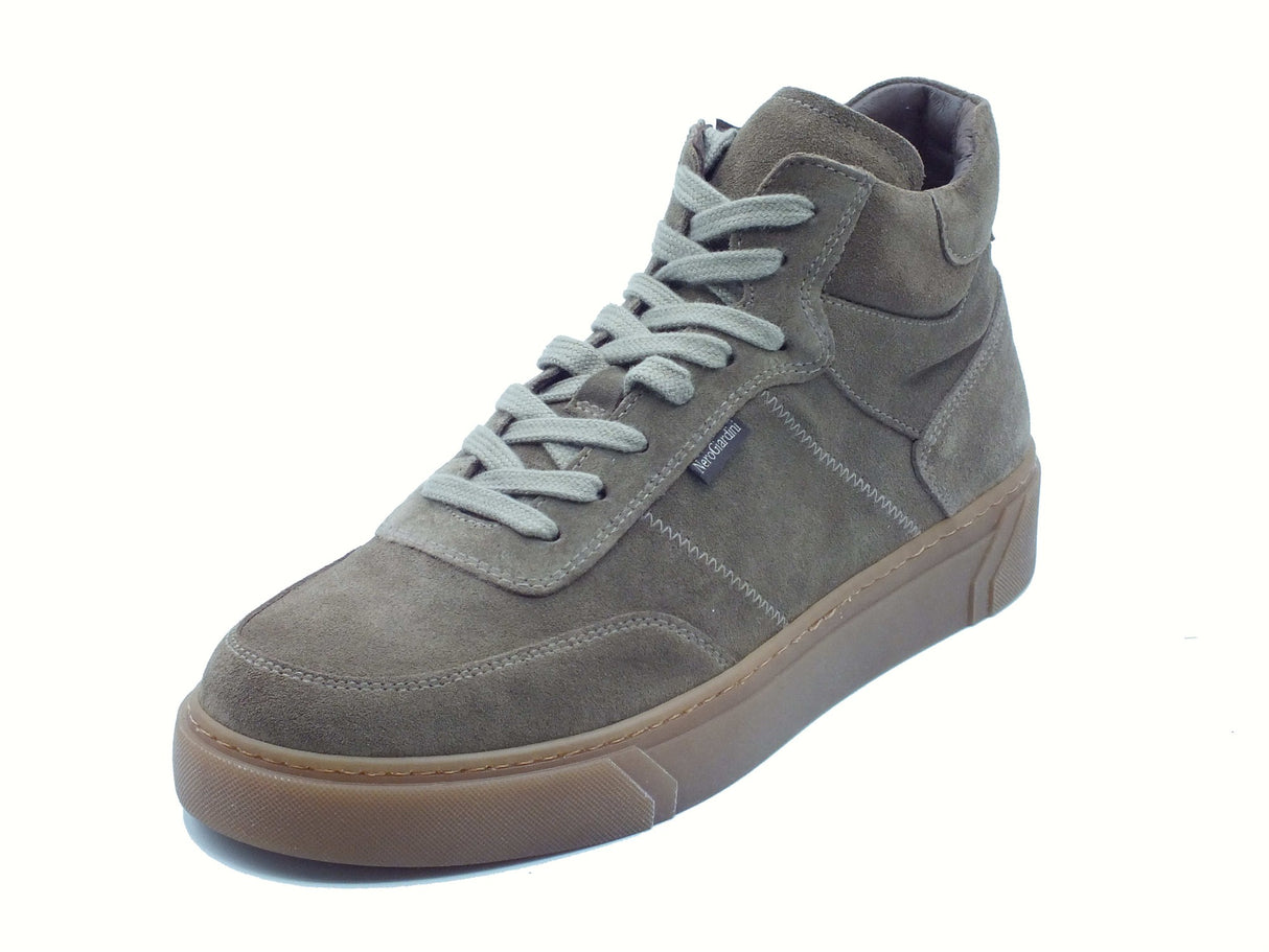 Nero Giardini NeroGiardini I500960U Arold Fango Scarponcini sportivi per Uomo in nabuk con lacci Arold Fango