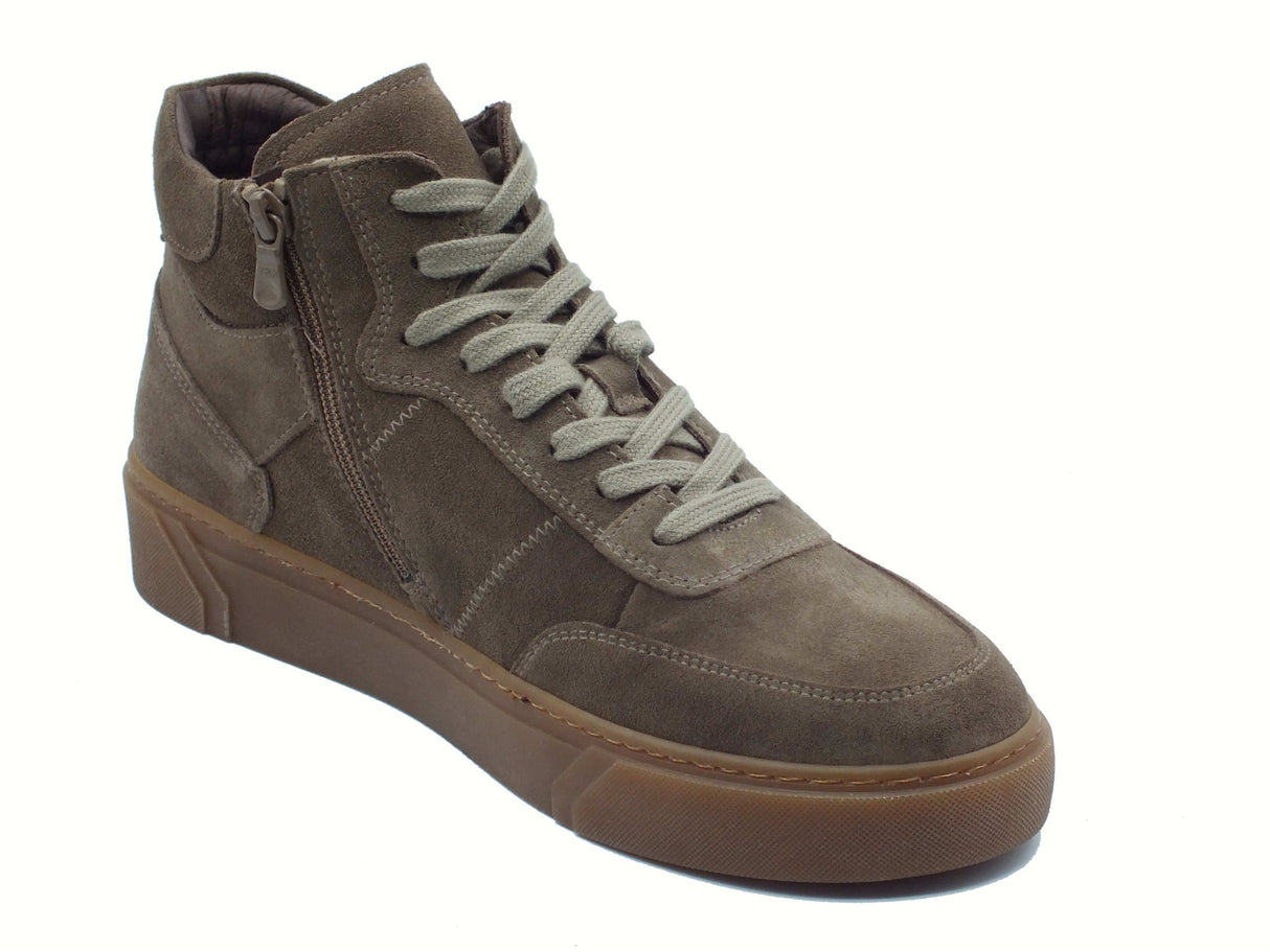 Nero Giardini NeroGiardini I500960U Arold Fango Scarponcini sportivi per Uomo in nabuk con lacci Arold Fango