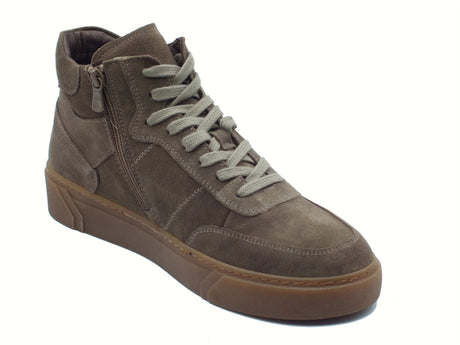 Nero Giardini NeroGiardini I500960U Arold Fango Scarponcini sportivi per Uomo in nabuk con lacci Arold Fango