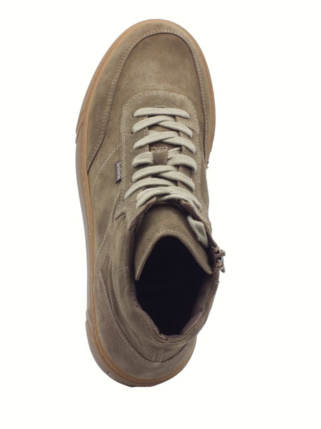 Nero Giardini NeroGiardini I500960U Arold Fango Scarponcini sportivi per Uomo in nabuk con lacci Arold Fango