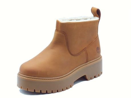 Timberland Timberland 0A283G Stone Street Rust Nubuck Scarponcini per Donna in pelle nabuk Rust Nubuck
