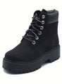 Timberland Timberland 1A5RH5 Stone Street Black Scarponcini Donna in nabuk nero Black