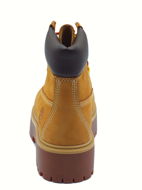 Timberland Timberland 1A5RJD Stone Street Wheat Scarponcini Donna in nabuk arancio Wheat