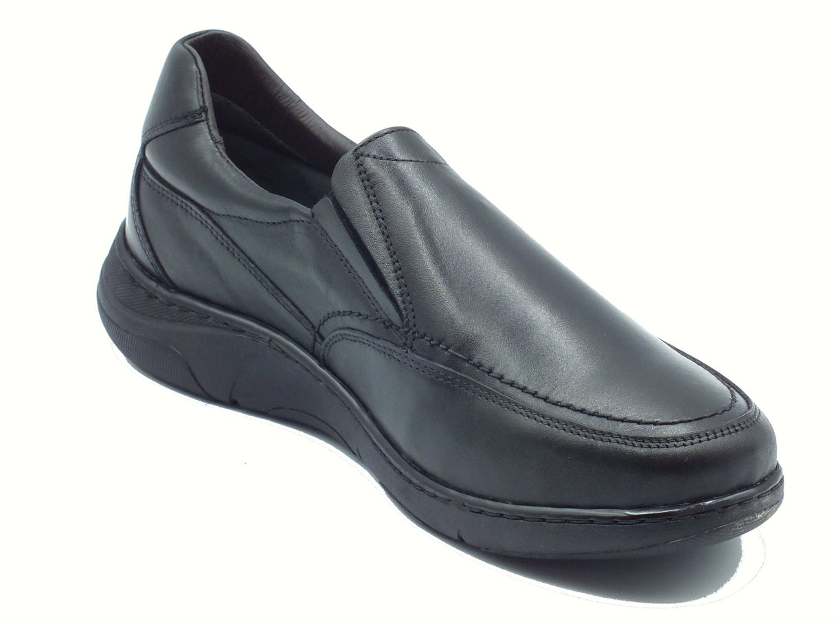 Zen Zen 99004 Nero Mocassini per Uomo in pelle flex light eco friendly memory Nero