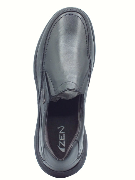 Zen Zen 99004 Nero Mocassini per Uomo in pelle flex light eco friendly memory Nero