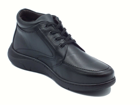 Zen Zen 99050 Nero Scarponcini per Uomo in pelle flex light eco friendly memory Nero