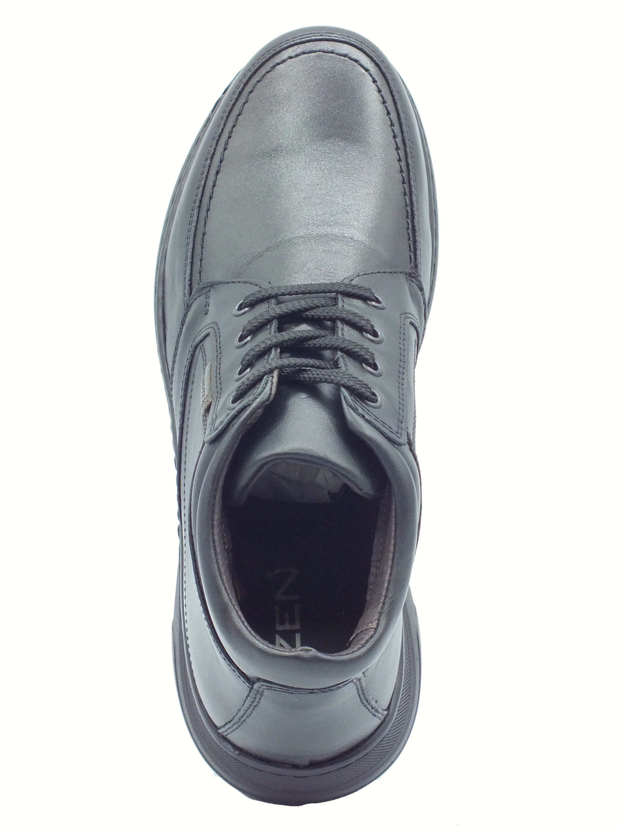 Zen Zen 99050 Nero Scarponcini per Uomo in pelle flex light eco friendly memory Nero