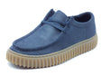 Clarks Clarks Scarpe Uomo Torhill Lo Navy Leather pelle blu Navy Leather